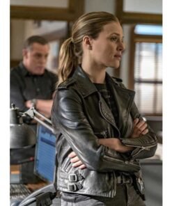 Chicago P.D. S04 Hailey Upton Leather Jacket