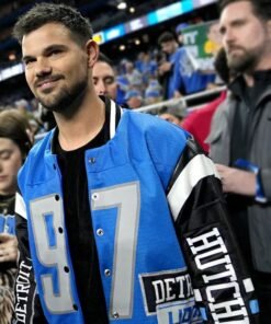 kristin juszczyk taylor lautner detroit lions jacket