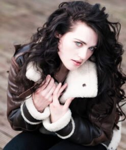 Katie McGrath Shearling Jacket