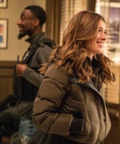 Chicago P.D. S07 Ep19 Hailey Upton Puffer Jacket