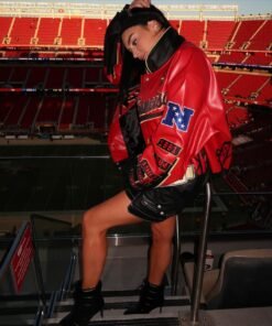 San Francisco 49ers Super Bowl Leather Jacket