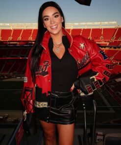 San Francisco 49ers Super Bowl Leather Jacket