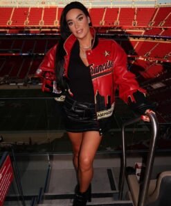 San Francisco 49ers Super Bowl Leather Jacket