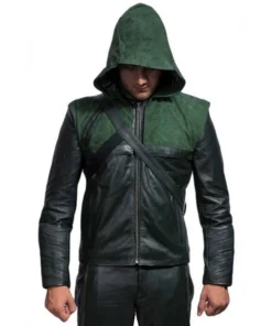 Stephen Amell Green Arrow Jacket