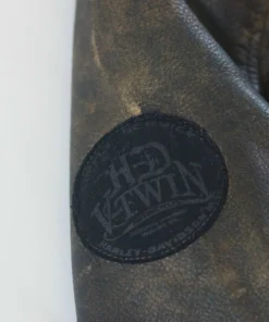 Men Distressed Biker Brown Jacket