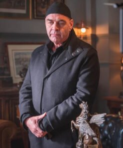 April X 2024 Marius Chivu Black Coat