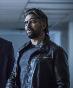 Slade Wilson Arrow Leather Jacket