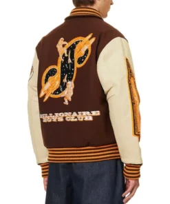 Billionaire Boys Club Brown Letterman Jacket 2024