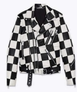 Bold and the Beautiful Paris Buckingham Leather Jacket