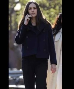 Chicago P.D. Season 08 Kim Burgess Peacoat