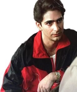 Christopher Moltisanti The Sopranos Black and Red Jacket
