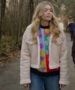 Confessions Of A Cam Girl Megan Best Shearling Jacket