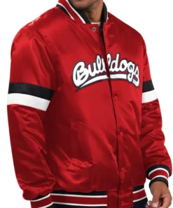 Fresno State Bulldog Home Game Red Varsity Jacket 2024