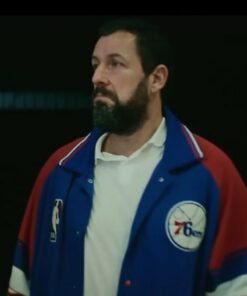 Hustle 2022 Adam Sandler 76ers Jacket