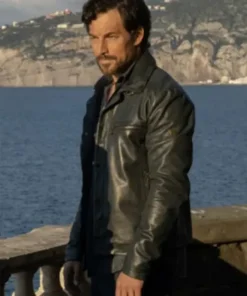 Inganno Giacomo Gianniotti Black Leather Jacket