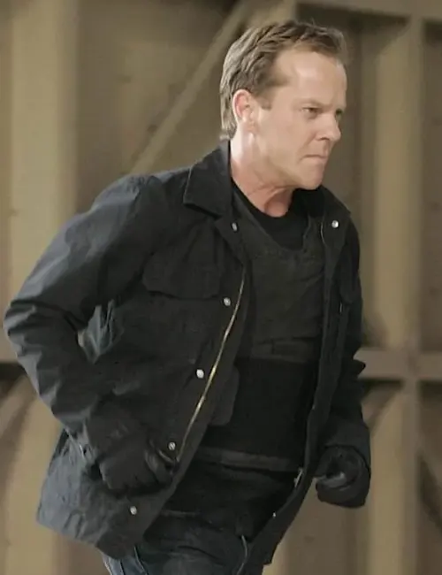 Jack Bauer 24 Season 07 Black Cotton Jacket 2024