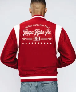Kappa Alpha Psi World’s Greatest Frat Varsity Wool Jacket 2024