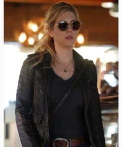 Big Sky Jenny Hoyt Black Leather Jacket