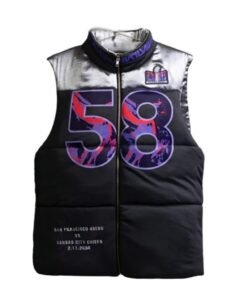 Kristin Juszczyk NFL Super Bowl LVIII Vest 2024