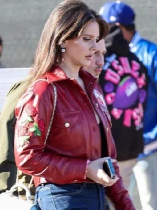 Lana Del Rey 49ers 2024 jacket