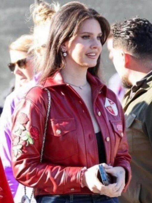 Lana Del Rey 49ers jacket 2024