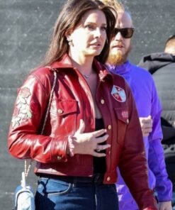 Lana Del Rey 49ers jacket