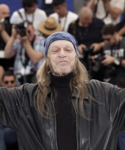 Leon Vitali Metal Leather Jacket