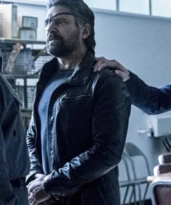 Slade Wilson Arrow Leather Jacket