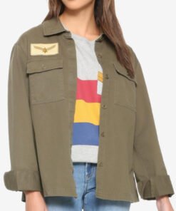 Marvel Captain Olive Green Jacket