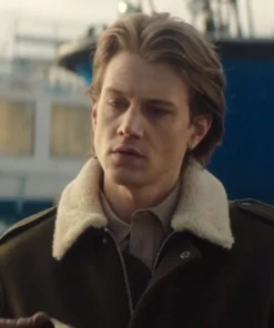 Nancy Drew S04 Alex Saxon Shearling Collar Jacket 2024