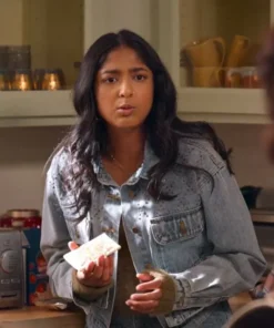 Never Have I Ever S04 Maitreyi Ramakrishnan Denim Jacket