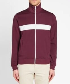 Omar Sy Lupin S01 Burgundy 2024 Jacket