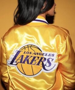 Women’s Lakers Yellow Varsity Jacket