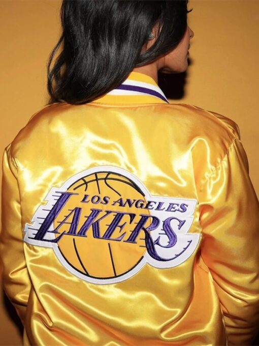 Women’s Lakers Yellow Varsity Jacket