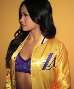 Women’s Lakers Yellow Varsity Jacket