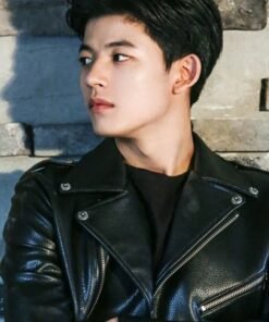 All Of Us Are Dead Lee Su hyeok Black Leather Jacket