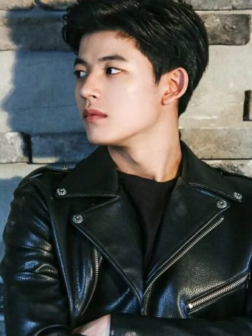 All Of Us Are Dead Lee Su hyeok Black Leather Jacket