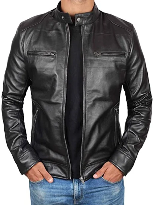 Premium Lambskin Leather Jacket for Men