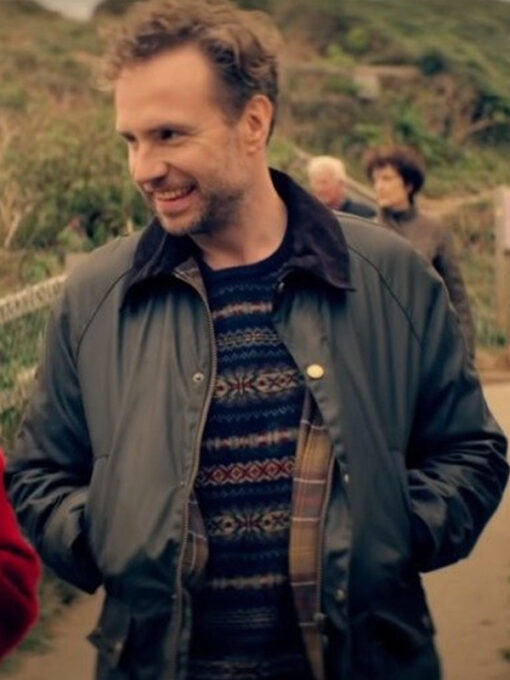 Rafe Spall Trying S02 Black Jacket