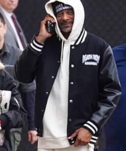 Snoop Dogg Chair Logo Varsity Jacket