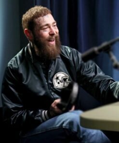 Super Bowl LVIII Post Malone Cowboys Satin Jacket