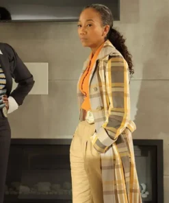 Will Trent Faith Mitchell Trench Coat 2024