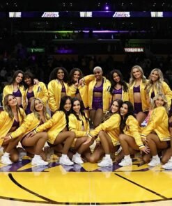 Women’s Lakers Yellow Varsity Jacket