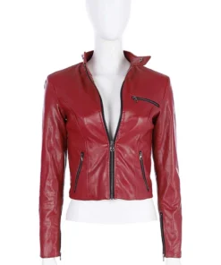 Resident Evil 2 Remake Claire Redfield Leather Jacket