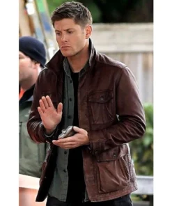 Dean Winchester Supernatural Season 7 Leather Jacket
