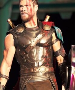 Chris Hemsworth Thor Ragnarok Leather Vest