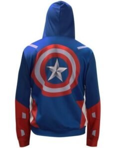 The Avengers Captain America Pull Over Hoodie