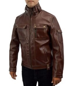 Gangster Kingdom Spade 4 Leather Jacket