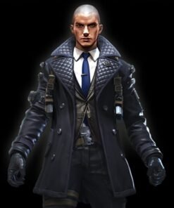 Free Fire Rafael Quilted Leather Coat
