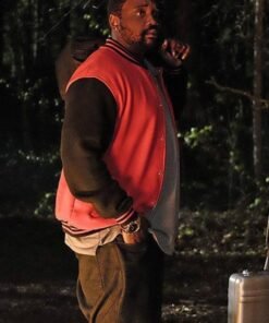 Alfred Miles Atlanta Red Letterman Jacket